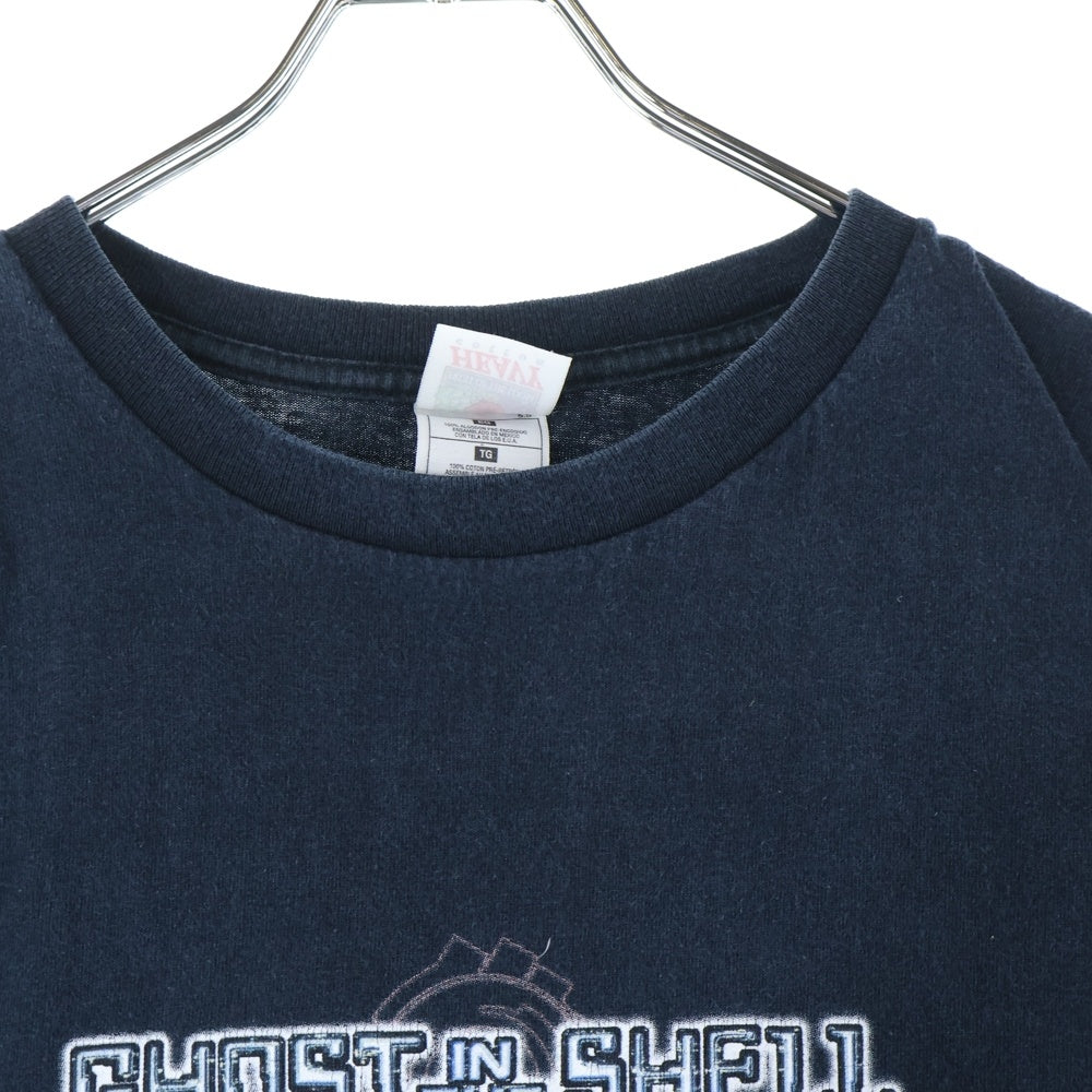 VINTAGE(ヴィンテージ) 00S GHOST IN THE SHELL 攻殻機動隊 両面プリント 半袖Tシャツ ブラック