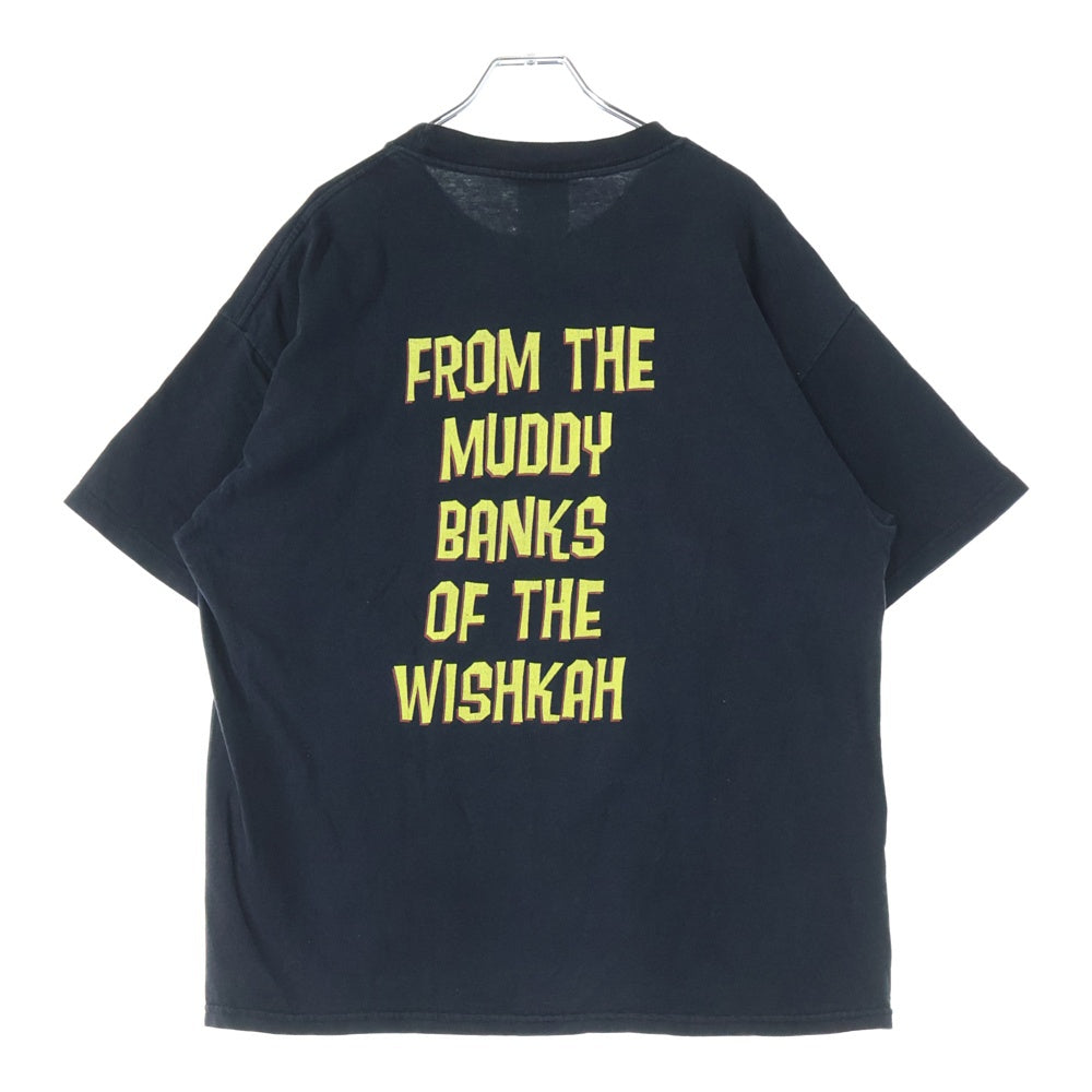 VINTAGE(ヴィンテージ) 00S NIRVANA FROM THE MUDDY BANKS OF THE WISHKAH ニルヴァーナ 両面プリント 半袖Tシャツ ブラック