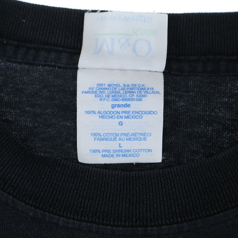 VINTAGE(ヴィンテージ) 00S NIRVANA FROM THE MUDDY BANKS OF THE WISHKAH ニルヴァーナ 両面プリント 半袖Tシャツ ブラック