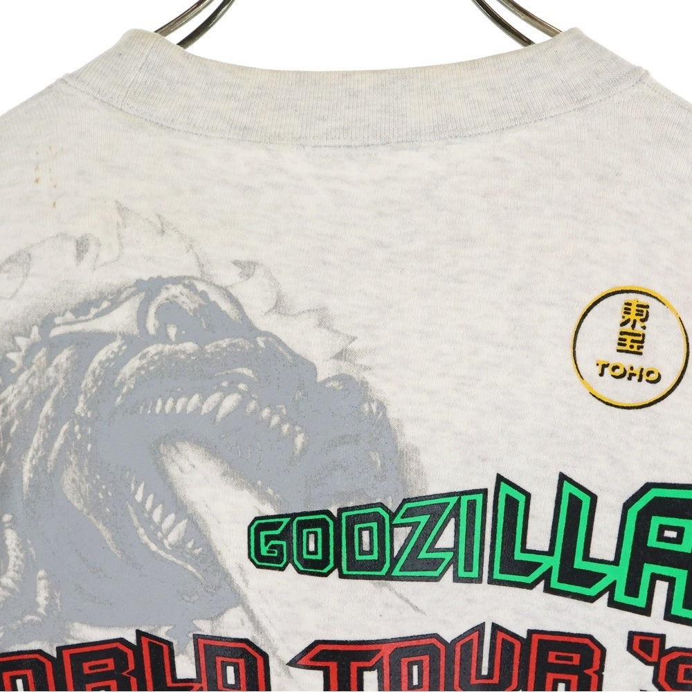 NIKE(ナイキ) 90S × BARKLEY GODZILLA バークレー ゴジラ 両面プリント クルーネックスウェット トレーナー グレー