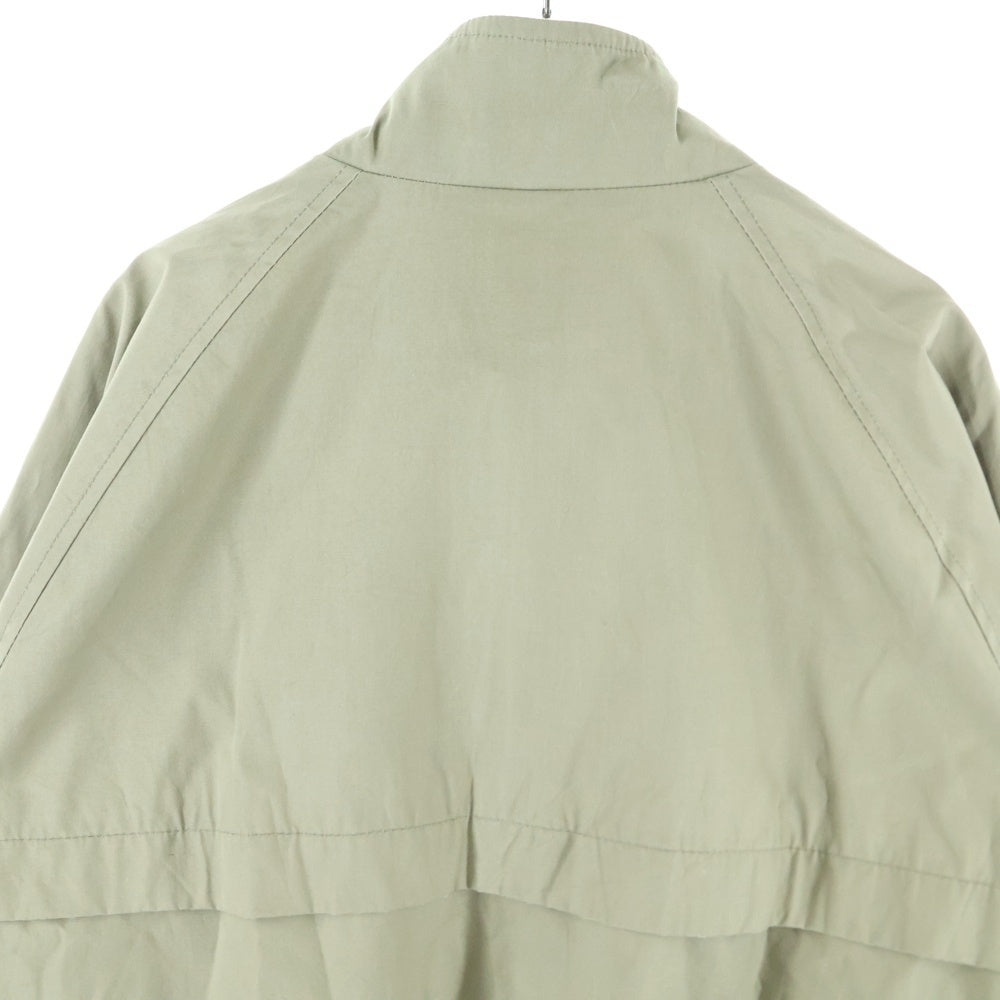 L.L.Bean(エルエルビーン) 80-90S 裏地チェック ハイネック ジップアップ ハリントン ジャケット ベージュ