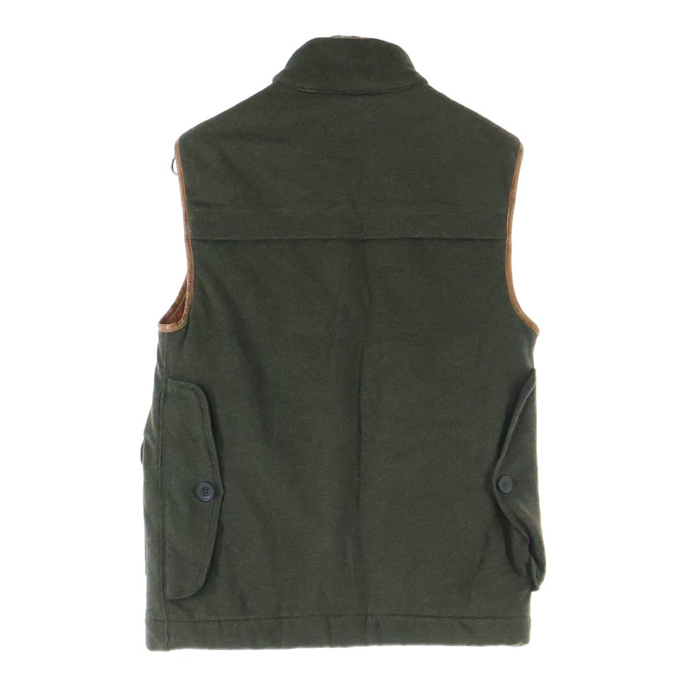 POLO RALPH LAUREN(ポロラルフローレン) Hunting vest 中綿 コットン ベスト カーキ