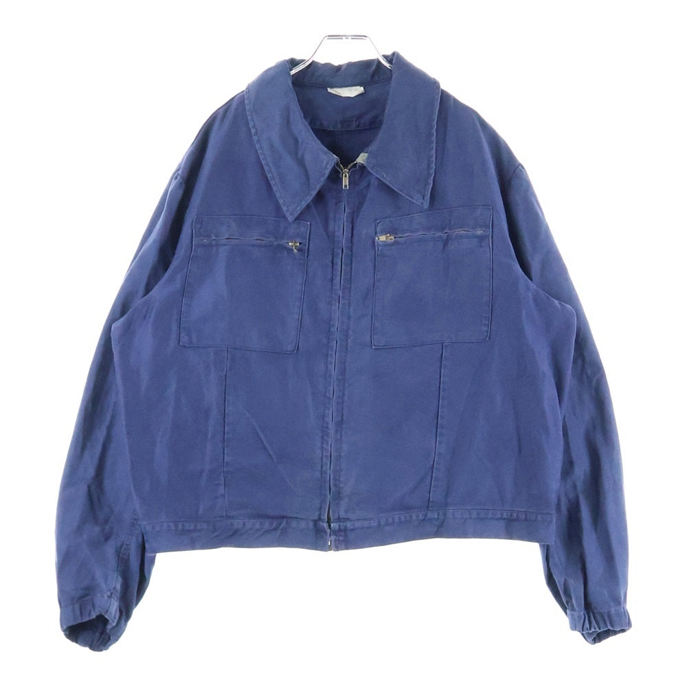 VINTAGE(ヴィンテージ) Italian Air Force Work Jacket ジップアップ ワークジャケット ネイビー