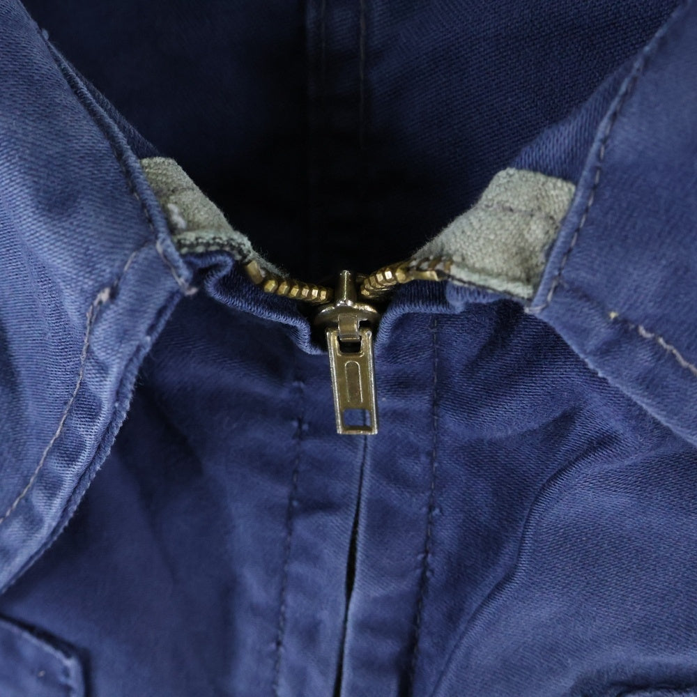 VINTAGE(ヴィンテージ) Italian Air Force Work Jacket ジップアップ ワークジャケット ネイビー