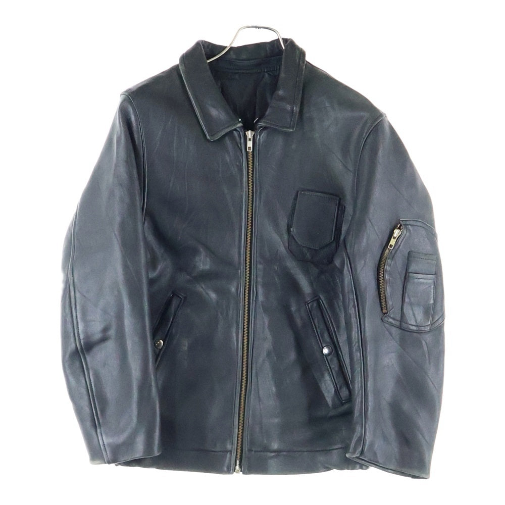 VINTAGE(ヴィンテージ) French Military Leather Pilot Jacket レザー パイロット ジャケット ブラック