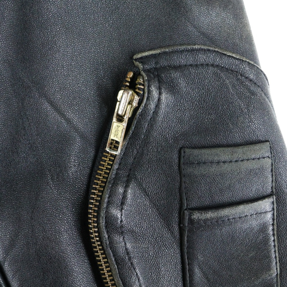 VINTAGE(ヴィンテージ) French Military Leather Pilot Jacket レザー パイロット ジャケット ブラック