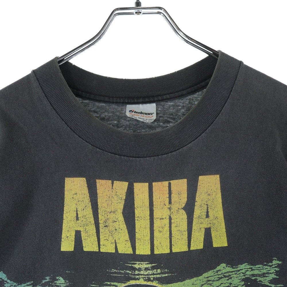 VINTAGE(ヴィンテージ) 90S AKIRA アキラくん 半袖プリントTシャツ Stedman ブラック