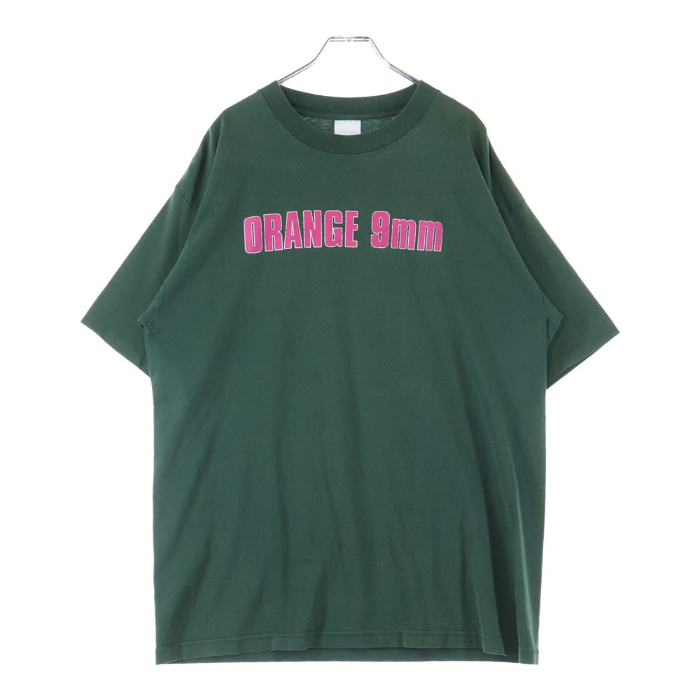 VINTAGE(ヴィンテージ) 90s ORANGE 9mm CONCERT TOUR オレンジナインミリメーター 両面プリント Tシャツ 半袖カットソー グリーン