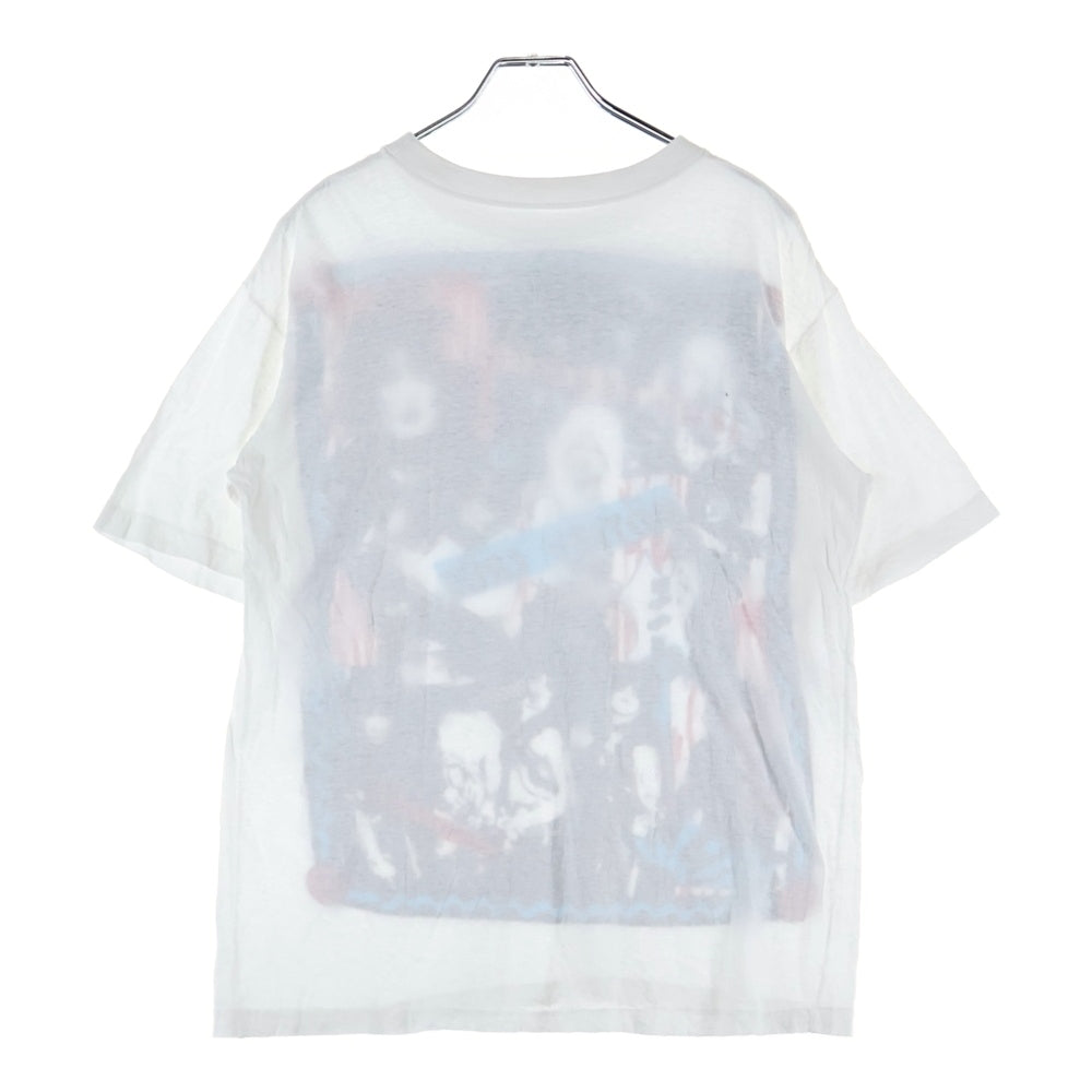 VINTAGE(ヴィンテージ) 80s MOTLEY CRUE TEE モトリークルー フロントプリント半袖Tシャツ カットソー ホワイト