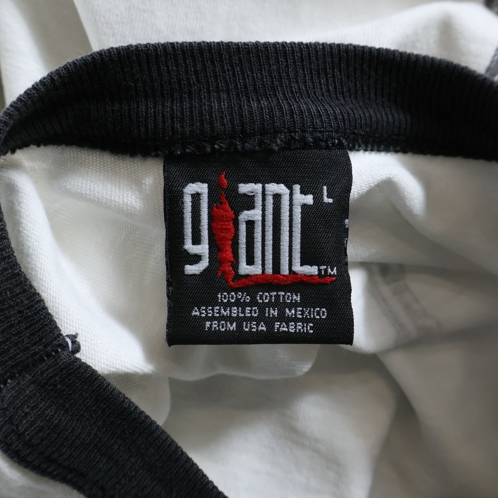 VINTAGE(ヴィンテージ) 90s RAGE AGAINST THE MACHINE RECKING BALL RINGER TEE レイジ アゲインスト ザ マシーン レッキングボール リンガー Tシャツ 半袖カットソーホワイト