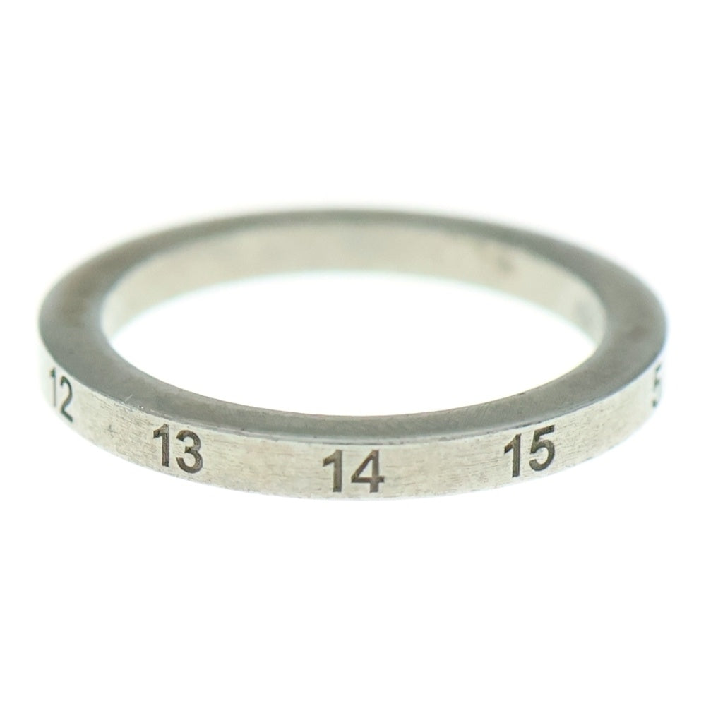 Martin Margiela(マルタンマルジェラ) NUMBER RING ナンバリングデザイン シルバー リング
