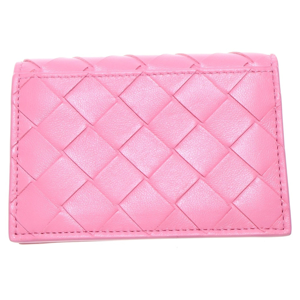 BOTTEGA VENETA(ボッテガヴェネタ) イントレチャート レザー カードケース ピンク