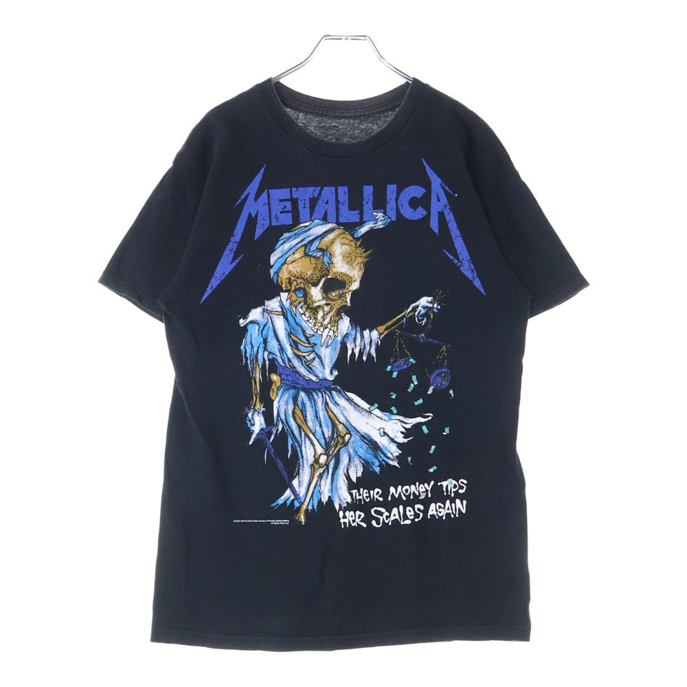 VINTAGE(ヴィンテージ) 00s METALLICA DORIS PUSHEAD 2007 メタリカ ドリス パスヘッド 両面プリント Tシャツ 半袖カットソー ブラック