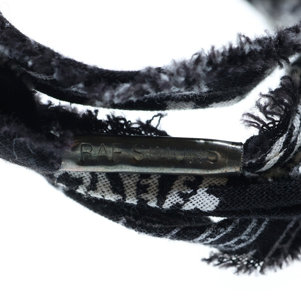 RAF SIMONS(ラフシモンズ) 04AW Archive WAVES期 Bandanna bracelet アーカイブ バンダナ ブレスレット ブラック