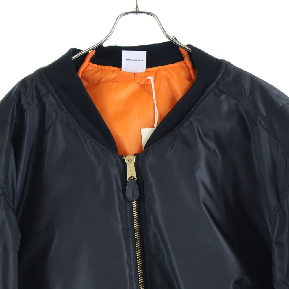 VETEMENTS(ヴェトモン) 16AW Archive OVERSIZE BOMBER JACKET オーバーサイズ ボンバージャケット ブラック