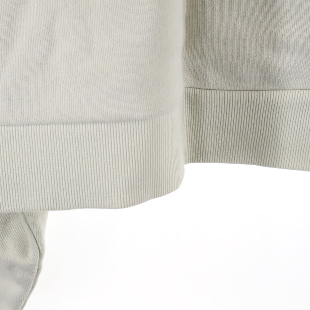 entire studios(エンタイア スタジオ) BOX CREW ボックスシルエット クルーネック スウェット ホワイト ES2126