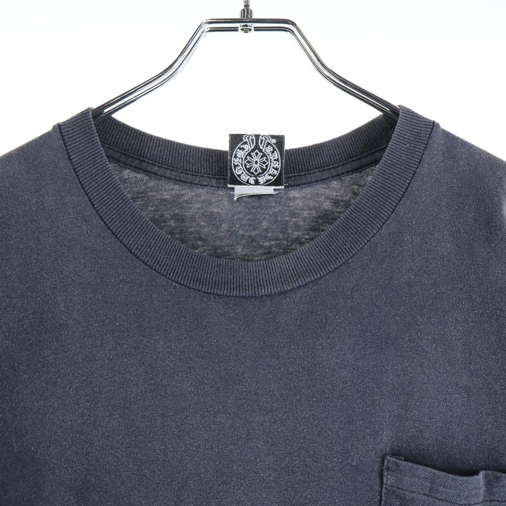 CHROME HEARTS(クロムハーツ) OLD MAXFIELD COLLABORATION BIG DAGGER TEE マックスフィールド胸ポケット バックダガープリント anvil タグ 半袖Tシャツ カットソー