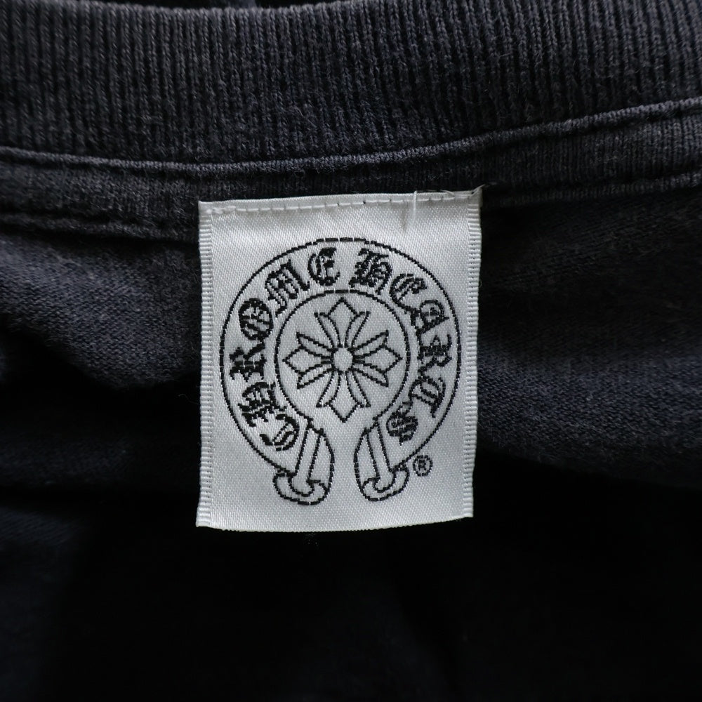 CHROME HEARTS(クロムハーツ) OLD MAXFIELD COLLABORATION BIG DAGGER TEE マックスフィールド胸ポケット バックダガープリント anvil タグ 半袖Tシャツ カットソー