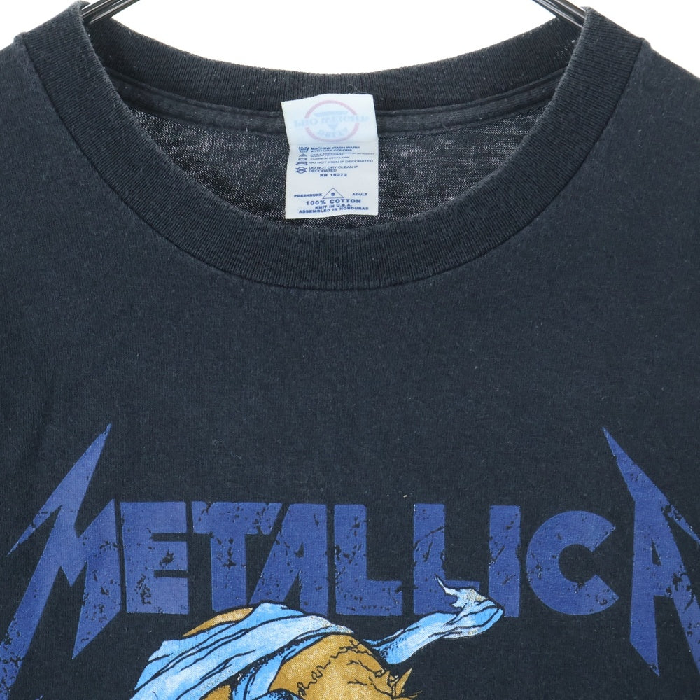 VINTAGE(ヴィンテージ) 90-00s METALLICA Doris メタリカ ドリス パスヘッド 両面プリント 半袖Tシャツ カットソー ブラック