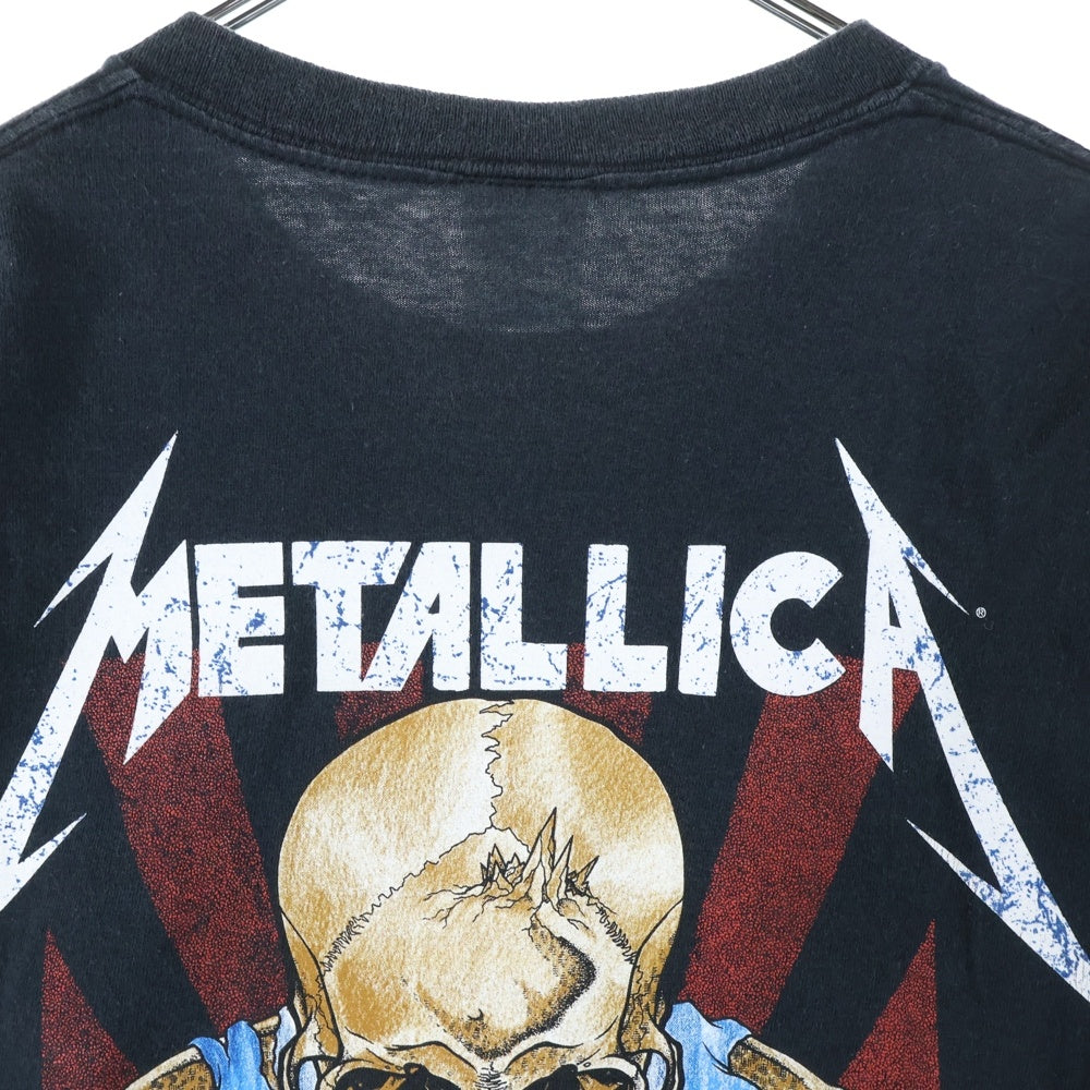 VINTAGE(ヴィンテージ) 90-00s METALLICA Doris メタリカ ドリス パスヘッド 両面プリント 半袖Tシャツ カットソー ブラック