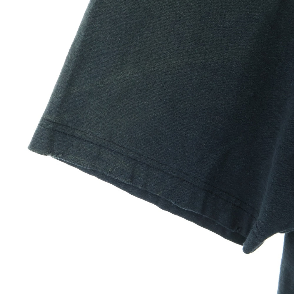 Acne Studios(アクネ ストゥディオズ) スタンプロゴ ダメージ Tシャツ FN-UXーTSHI000013 オリーブ