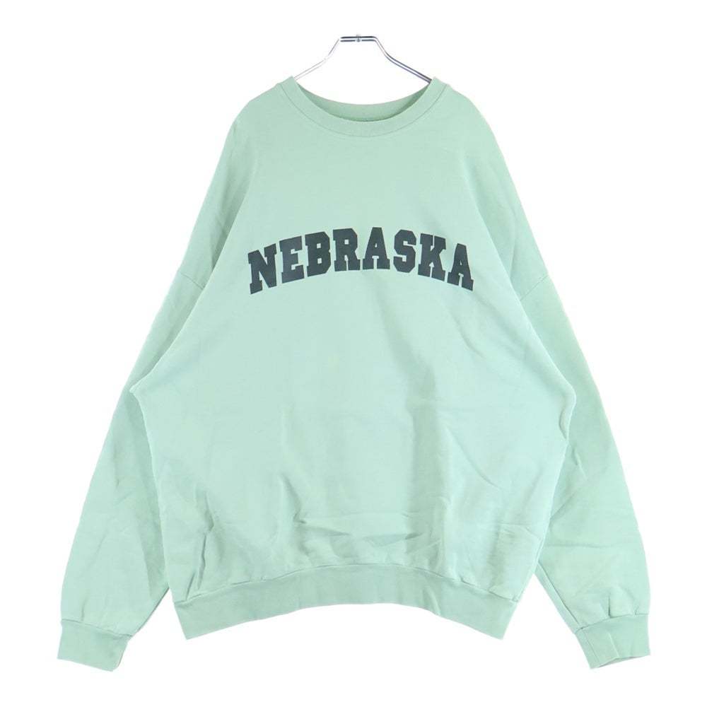 RAF SIMONS(ラフシモンズ) 21SS ARCHIVE REDUX SWEATER WITH NEBRASKA PRINT ネブラスカプリント 長袖スウェットトレーナー A01-130 19004-00021
