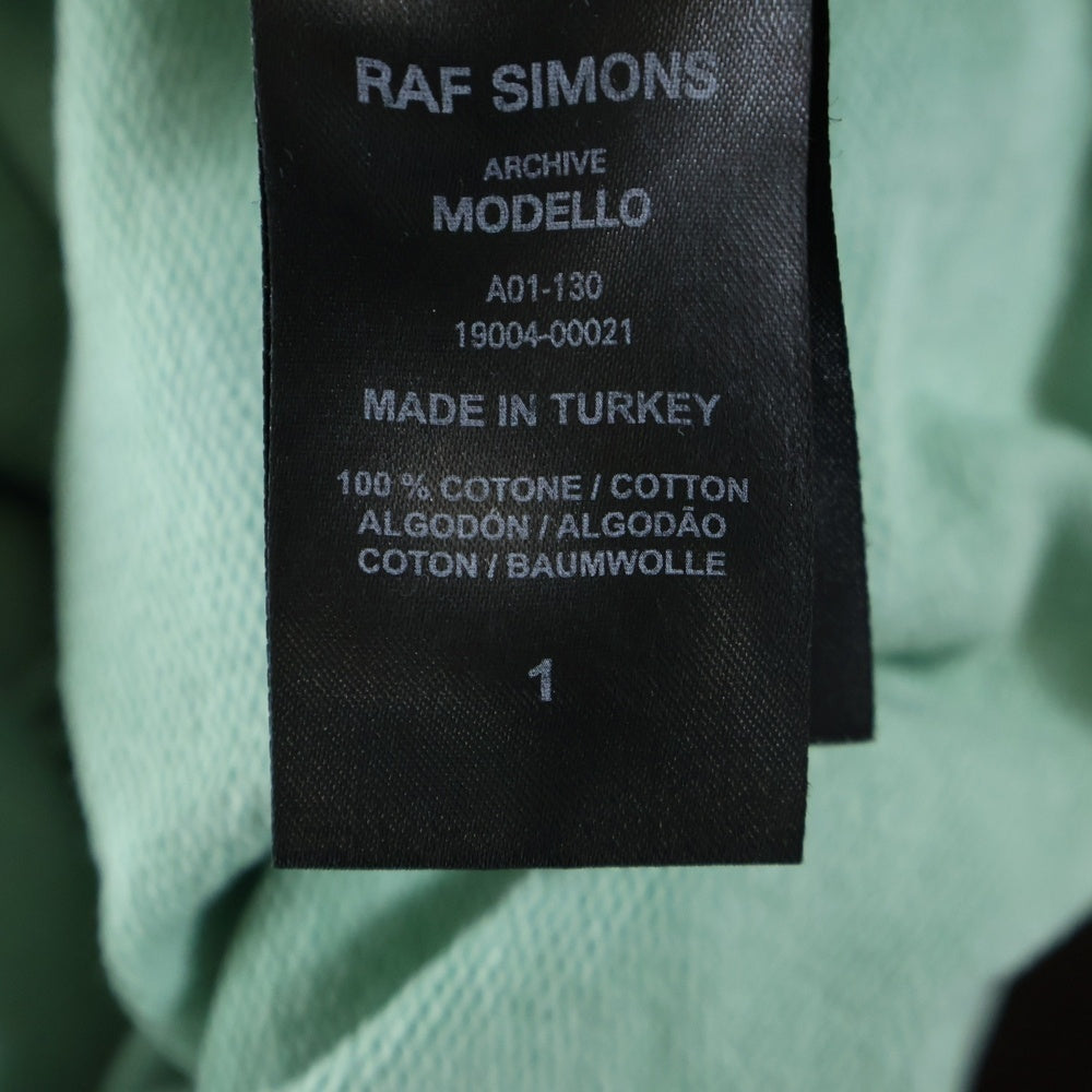 RAF SIMONS(ラフシモンズ) 21SS ARCHIVE REDUX SWEATER WITH NEBRASKA PRINT ネブラスカプリント 長袖スウェットトレーナー A01-130 19004-00021