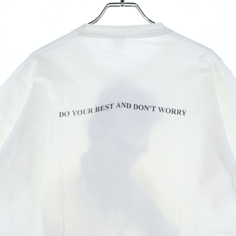 VINTAGE(ヴィンテージ) 90s MORRUSSEY do your best and don't worry 1995 モリッシー 半袖Tシャツ カットソー ホワイト
