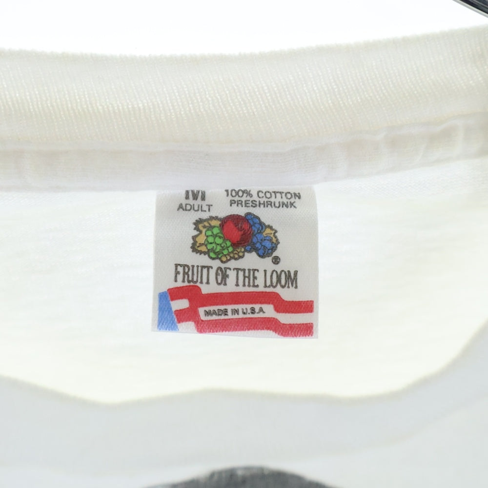 VINTAGE(ヴィンテージ) 90s MORRUSSEY do your best and don't worry 1995 モリッシー 半袖Tシャツ カットソー ホワイト