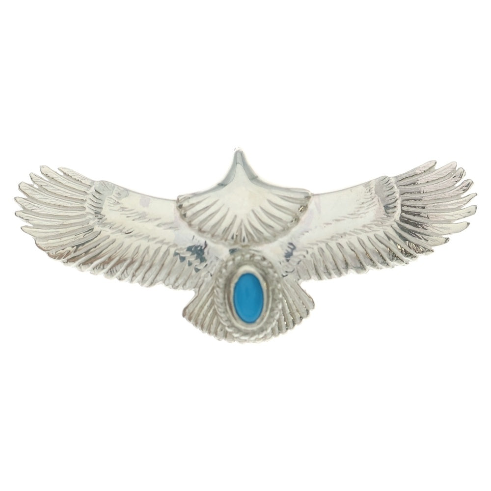 TADY & KING(タディアンドキング) ベビーイーグルSV銀縄ターコイズ ネックレストップ シルバー