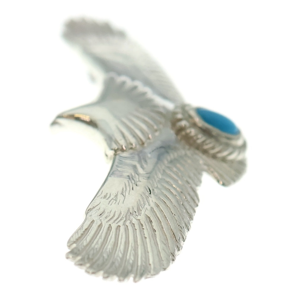 TADY & KING(タディアンドキング) ベビーイーグルSV銀縄ターコイズ ネックレストップ シルバー