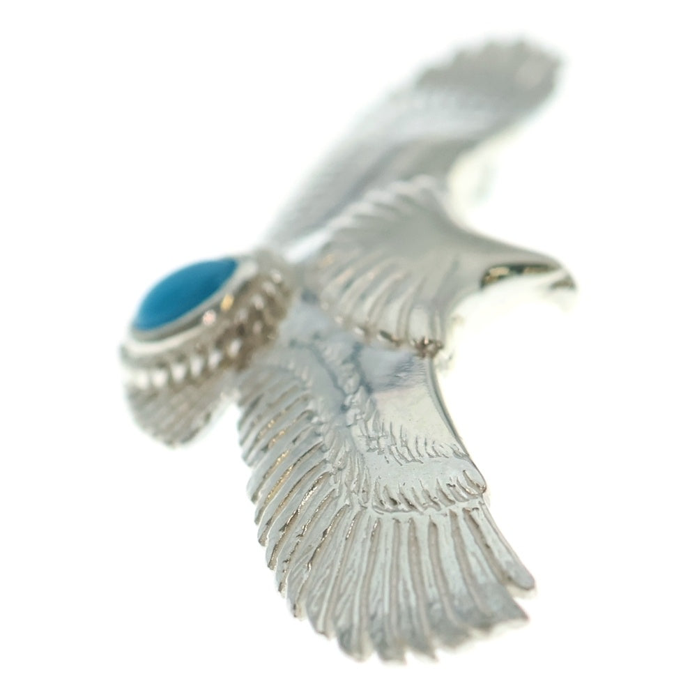 TADY & KING(タディアンドキング) ベビーイーグルSV銀縄ターコイズ ネックレストップ シルバー