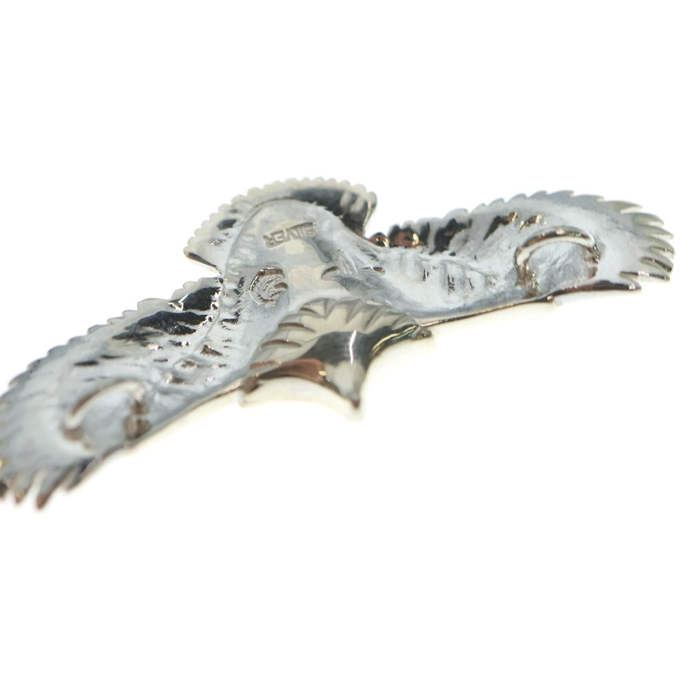 TADY & KING(タディアンドキング) ベビーイーグルSV銀縄ターコイズ ネックレストップ シルバー