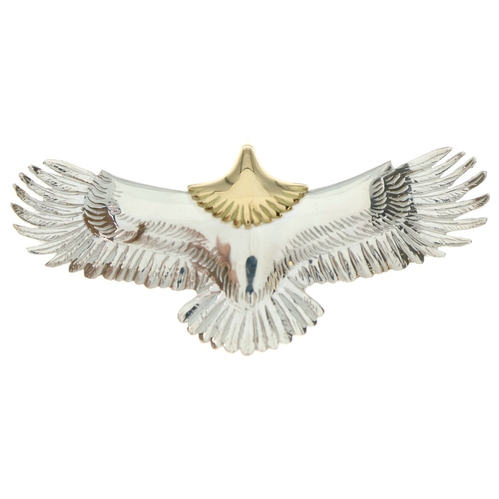 TADY & KING(タディアンドキング) K18 大イーグル頭金 ネックレストップ シルバー/ゴールド