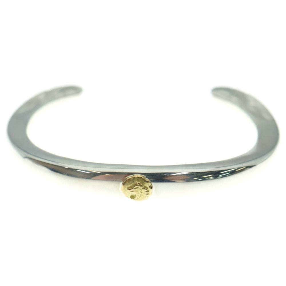 TADY & KING(タディアンドキング) イーグルフェイスバングル GPウルフ シルバー/ゴールド