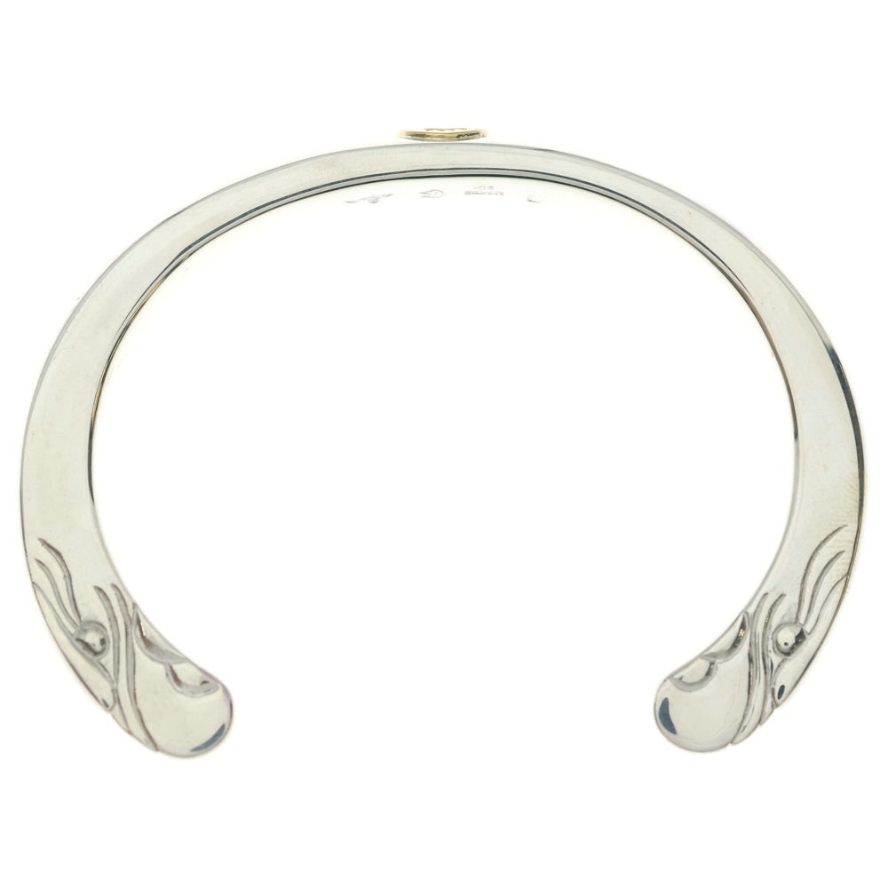 TADY & KING(タディアンドキング) イーグルフェイスバングル GPイーグル シルバー/ゴールド