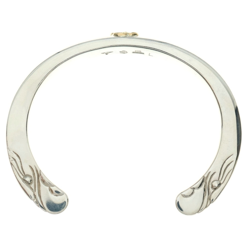 TADY & KING(タディアンドキング) イーグルフェイスバングル GPローズ シルバー/ゴールド