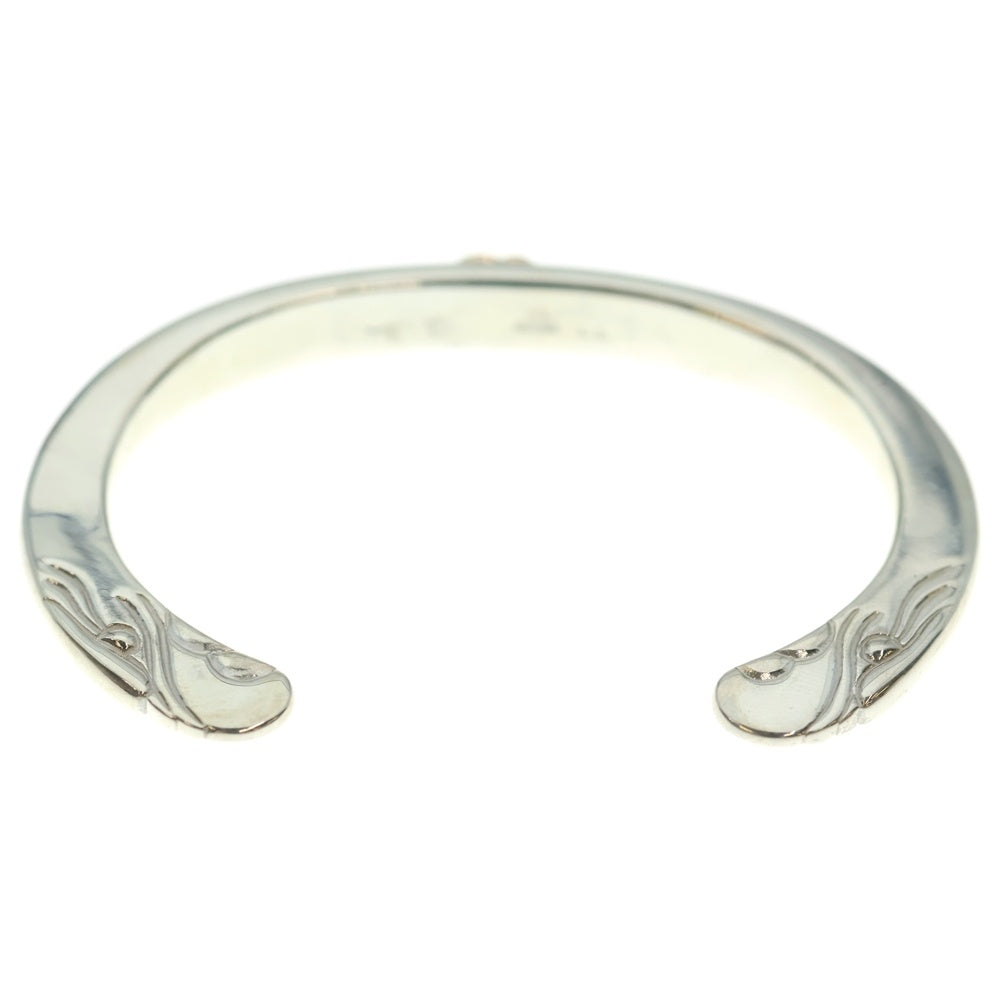 TADY & KING(タディアンドキング) イーグルフェイスバングル GPローズ シルバー/ゴールド