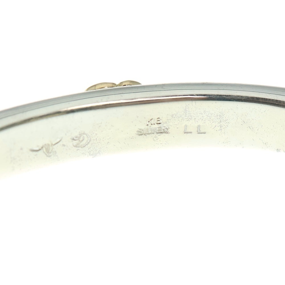 TADY & KING(タディアンドキング) イーグルフェイスバングル GPローズ シルバー/ゴールド