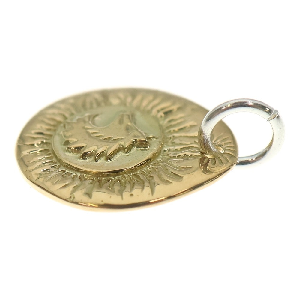 TADY & KING(タディアンドキング) K18 ウルフ金メタルM ペンダント ネックレストップ ゴールド