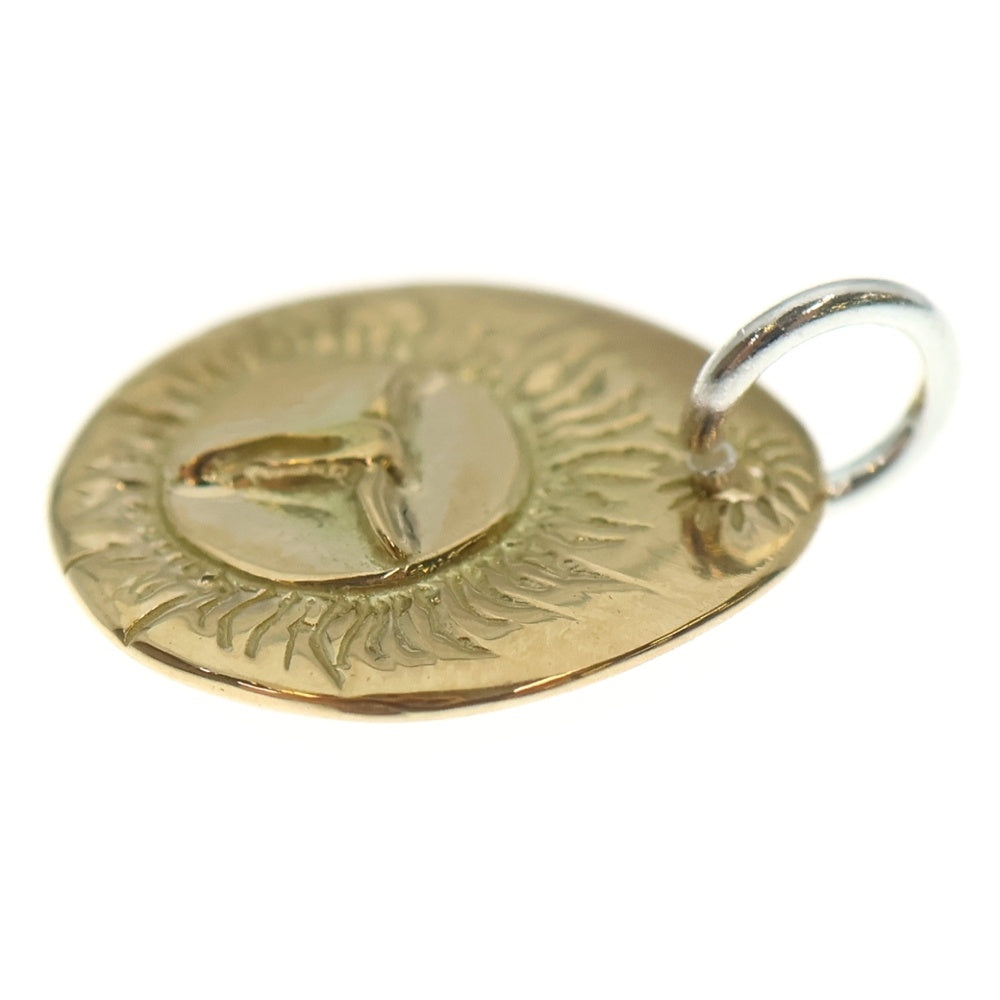 TADY & KING(タディアンドキング) K18 ロングホーン金メタルM ペンダント ネックレストップ ゴールド