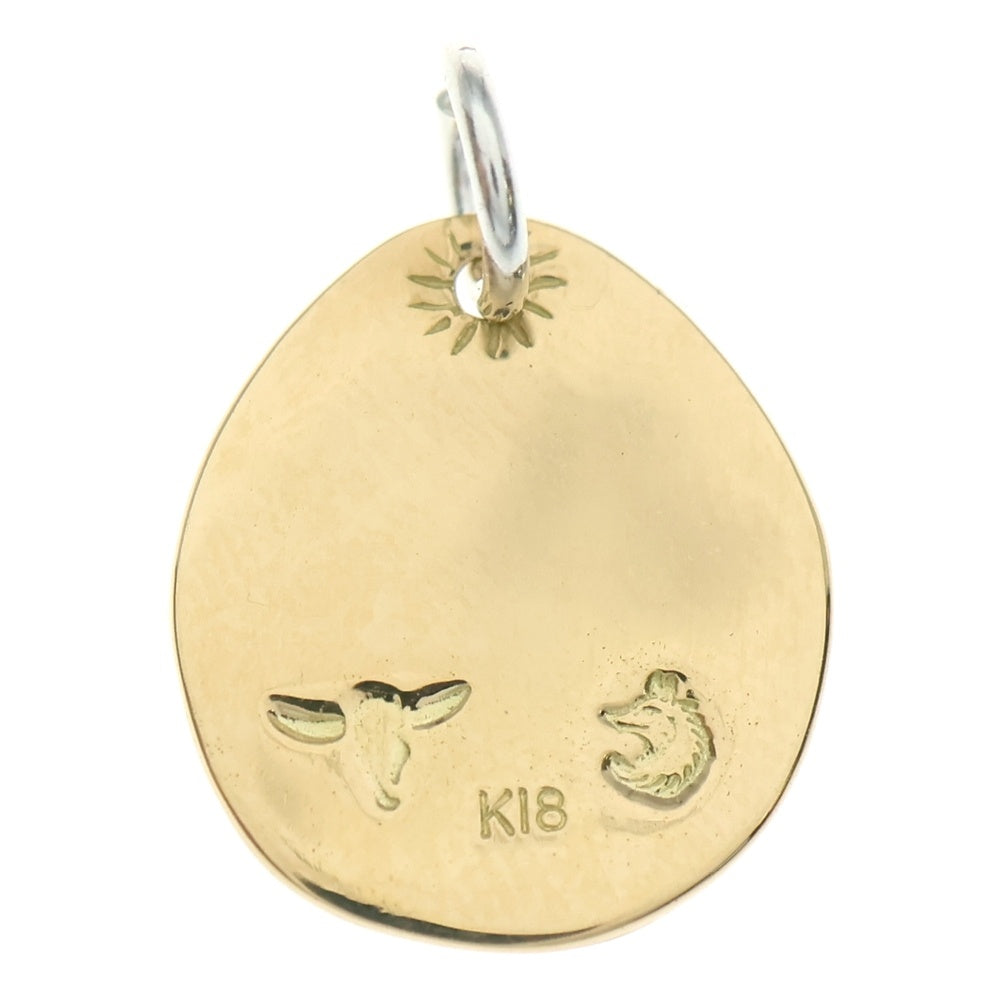 TADY & KING(タディアンドキング) K18 イーグル金メタルM ペンダント ネックレストップ ゴールド