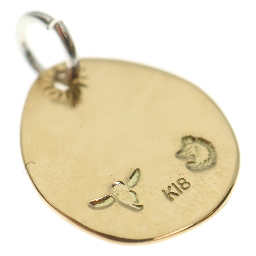 TADY & KING(タディアンドキング) K18 イーグル金メタルM ペンダント ネックレストップ ゴールド