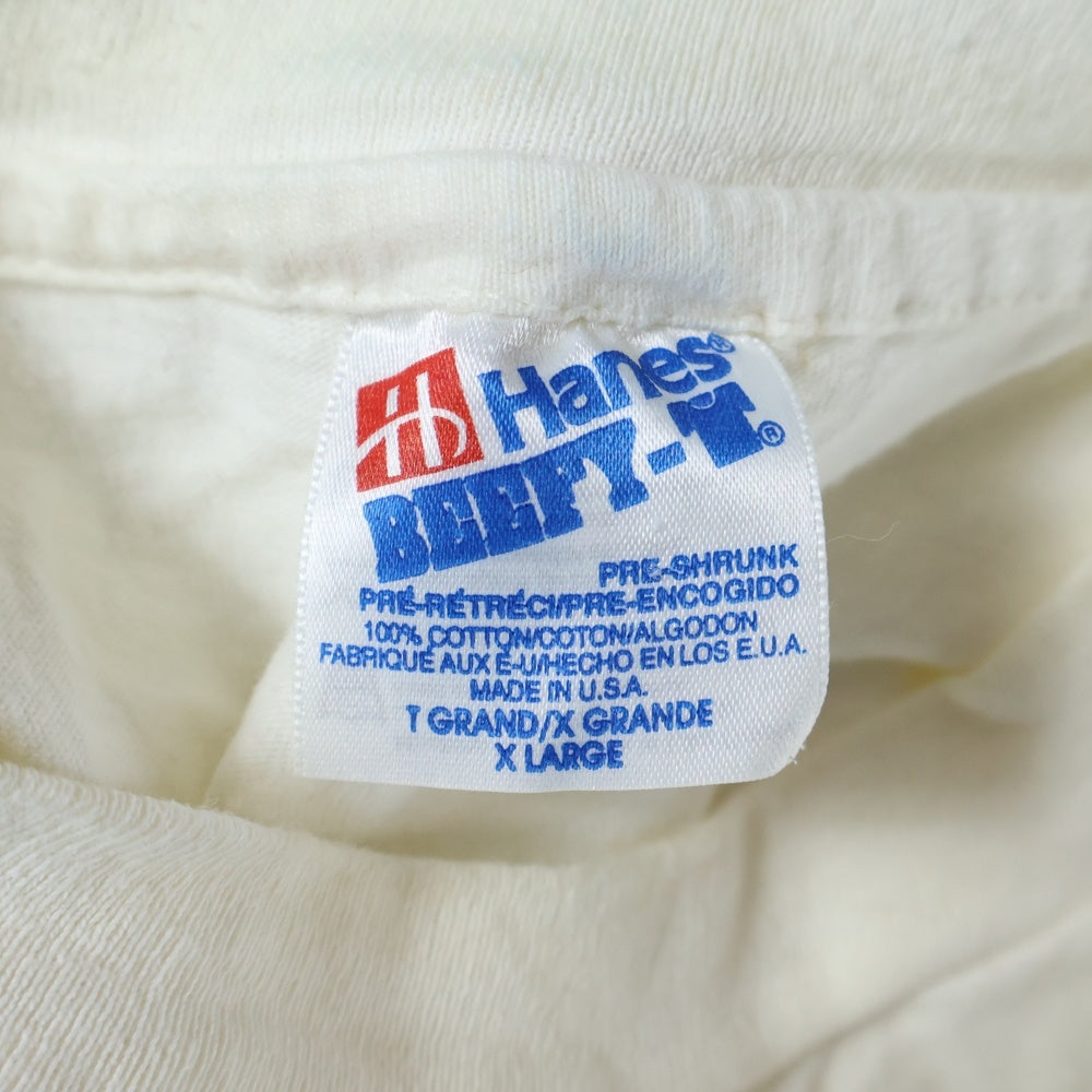 VINTAGE(ヴィンテージ) 90s Elvis Presley BIG BOY エルヴィス プレスリー Tシャツ 半袖カットソー ホワイト