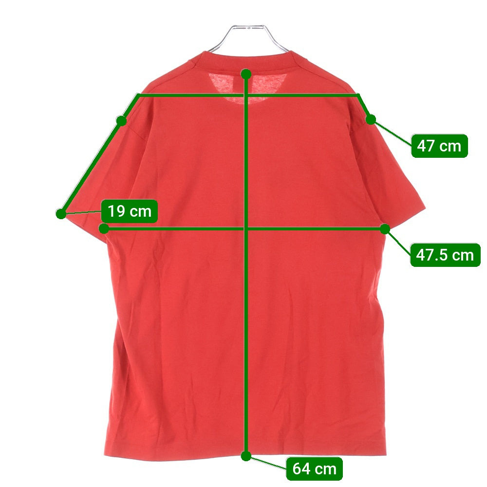 VINTAGE(ヴィンテージ) 80s ALL ALLROY SEZ オール フロント プリント Tシャツ 半袖カットソー レッド