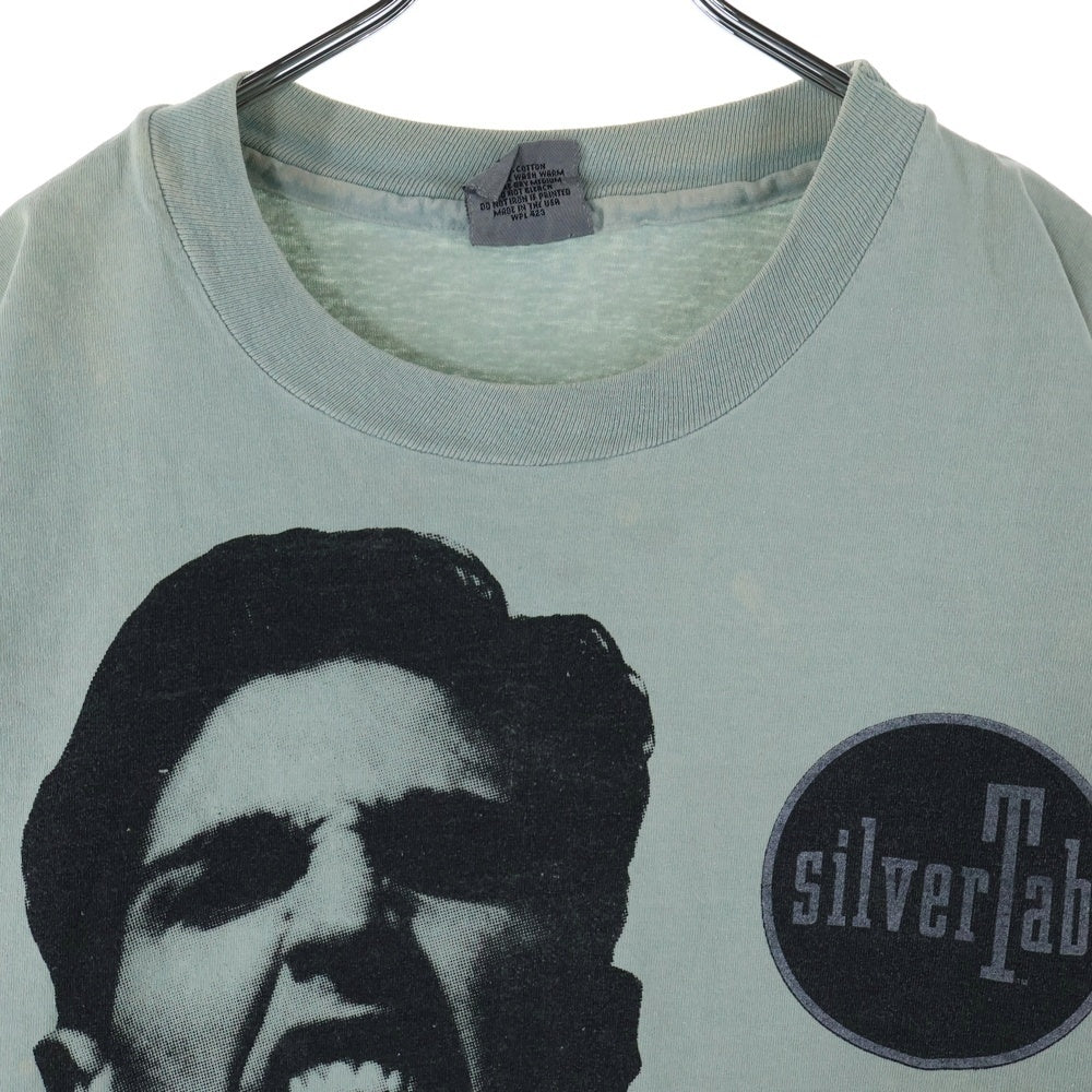 Levi's(リーバイス) 90s SILVER TAB シルバータブ 両面プリント Tシャツ 半袖カットソー ミントグリーン
