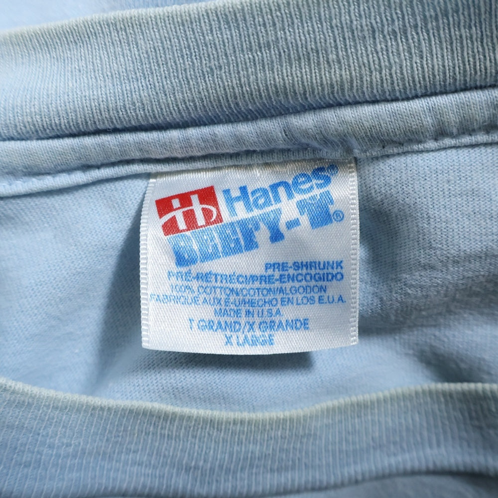 VINTAGE(ヴィンテージ) 90s SONIC YOUTH SEXXE BLUE ソニックユース 両面プリント Tシャツ 半袖カットソー ブルー