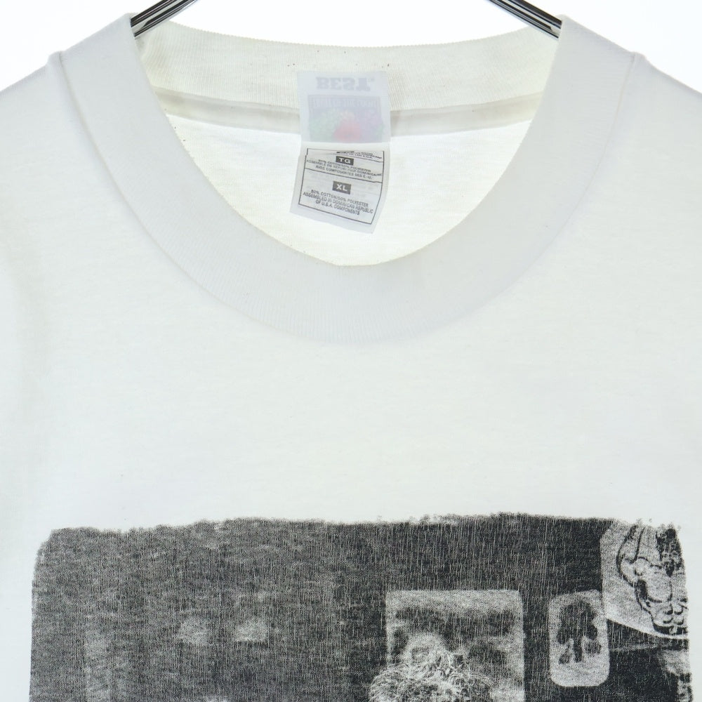 VINTAGE(ヴィンテージ) 90s GHOULARDI グーラーディ Tシャツ 半袖カットソー ホワイト