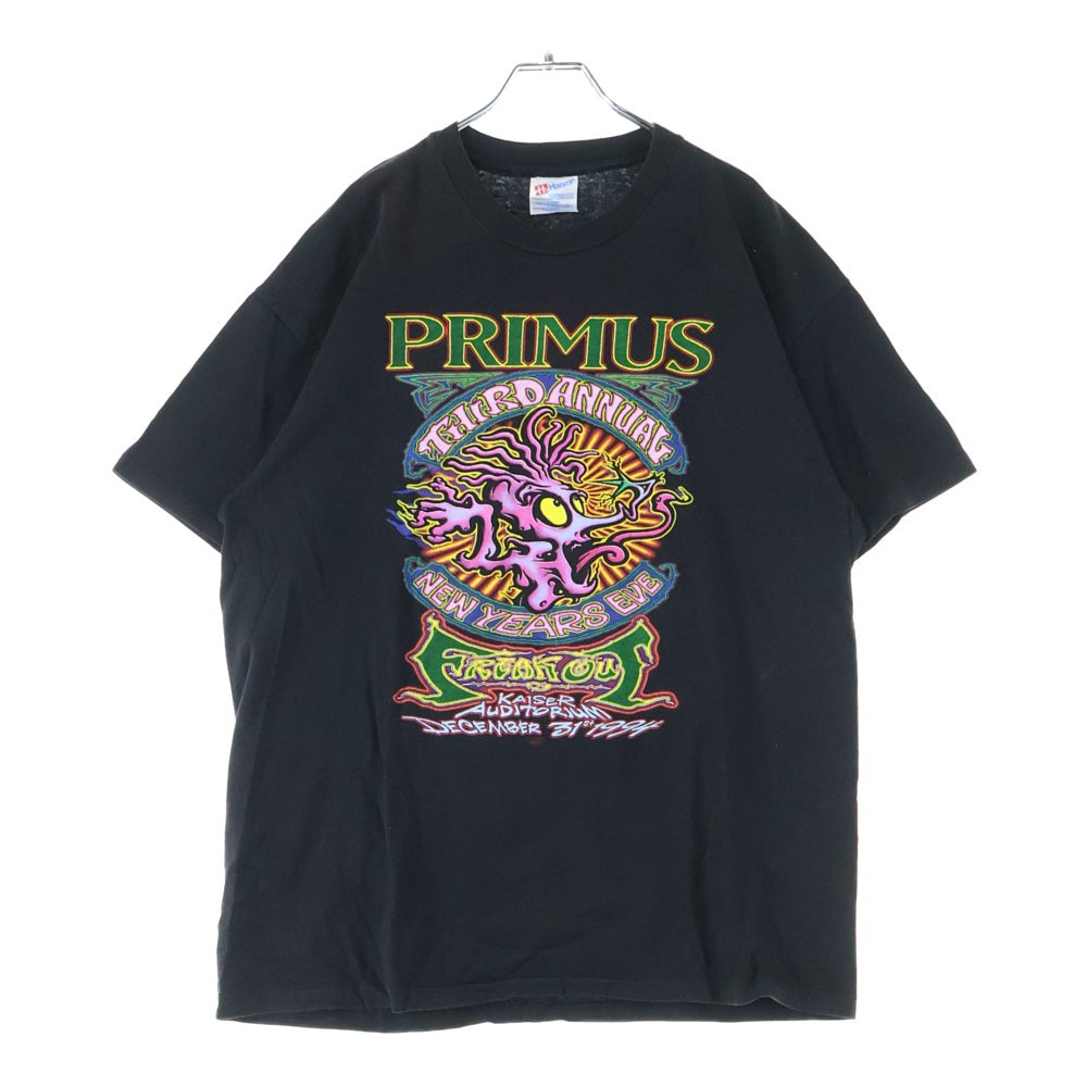VINTAGE(ヴィンテージ) 90s PRIMUS FREAK OUT プライムス フロントプリント Tシャツ 半袖カットソーブラック