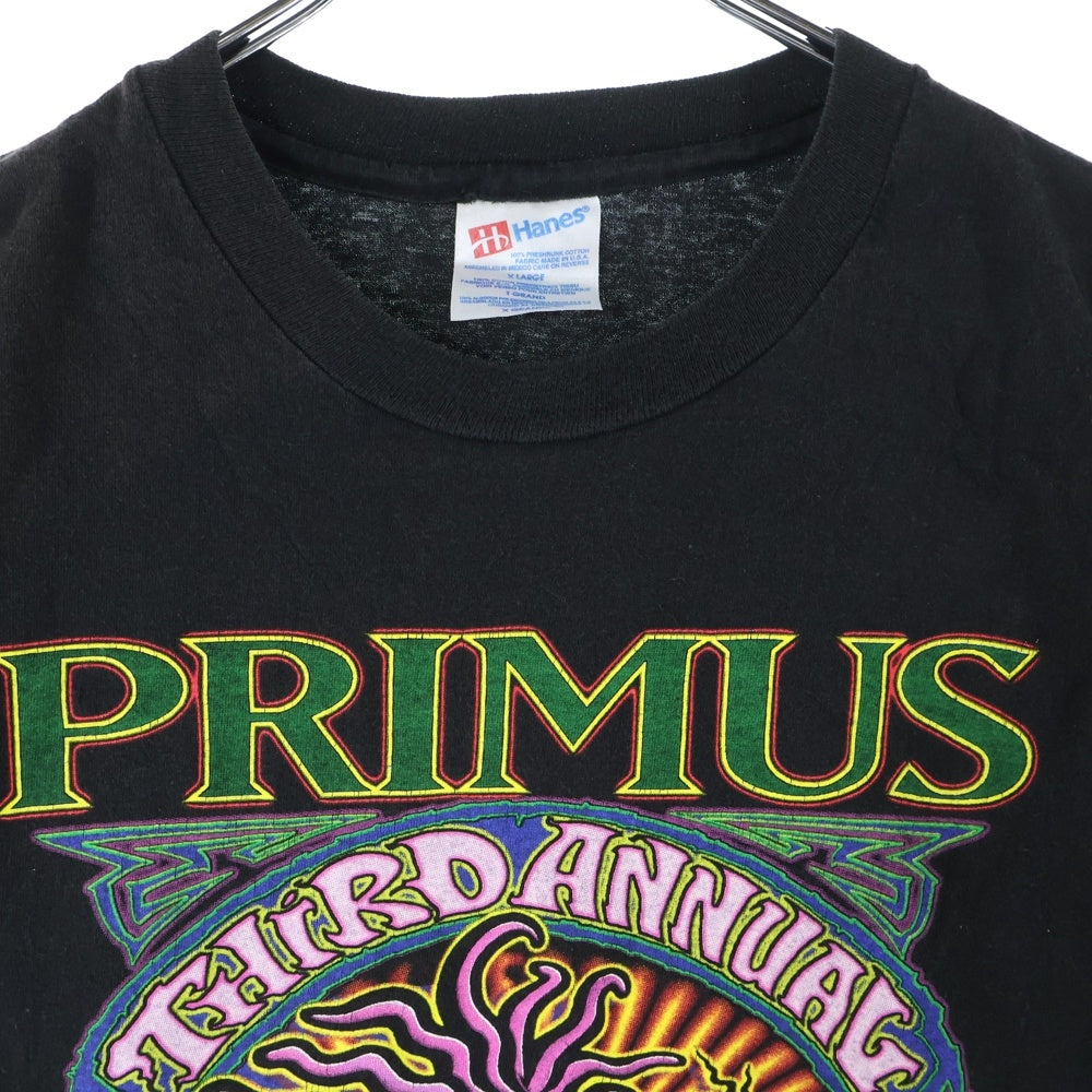 VINTAGE(ヴィンテージ) 90s PRIMUS FREAK OUT プライムス フロントプリント Tシャツ 半袖カットソーブラック
